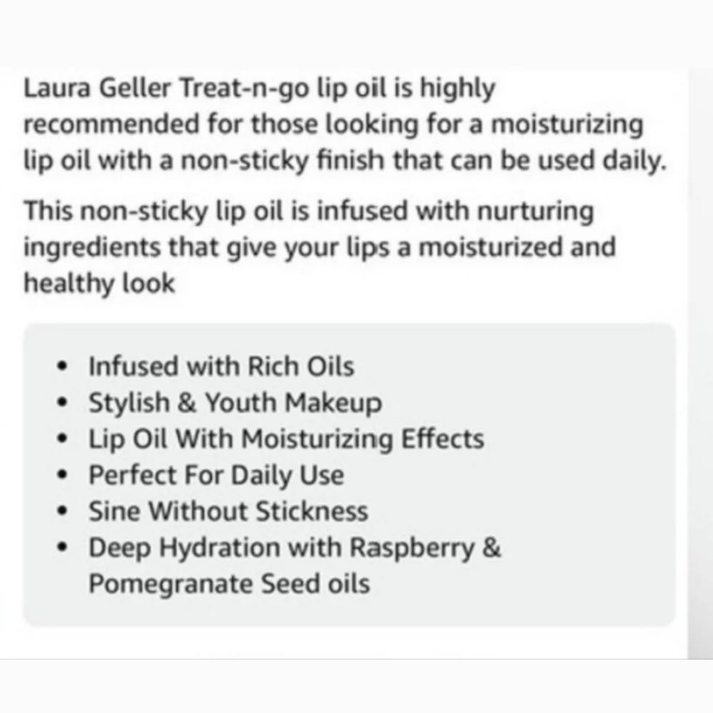 🌺Laura Geller Crunch Time Treat N Go Tinted Lip Oil